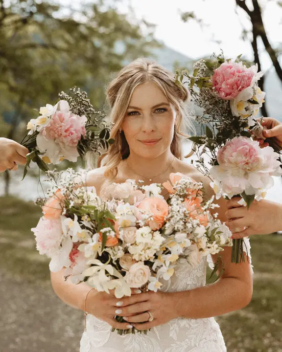 Wedding flowers photographed by Mad Magic